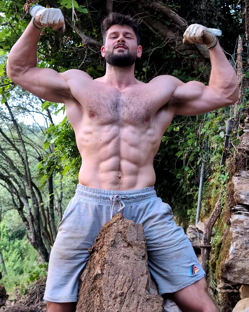 Muscle Meets Machine Muscle Beast โ Muscle meets Nature #1 โ Muscle-Olymp